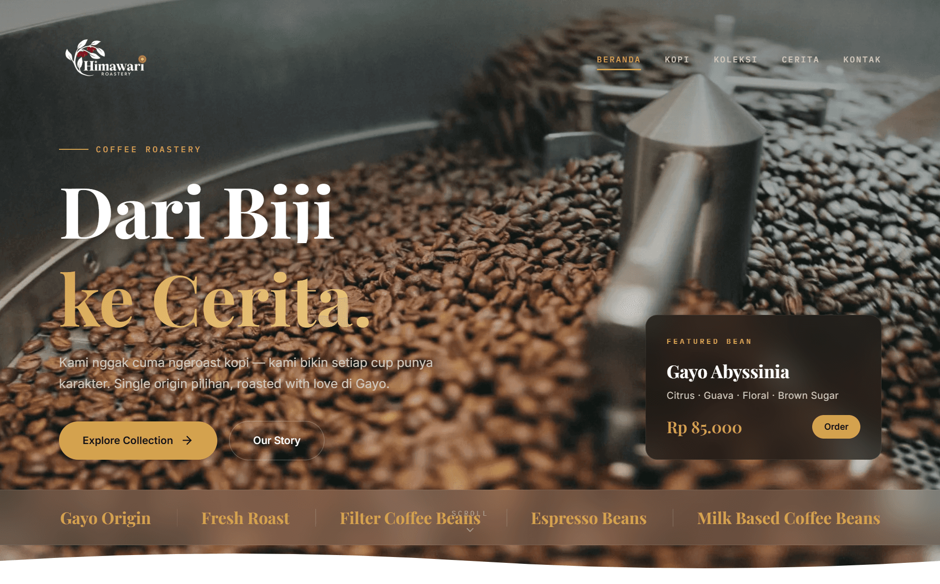 Himawari Roastery Screenshot