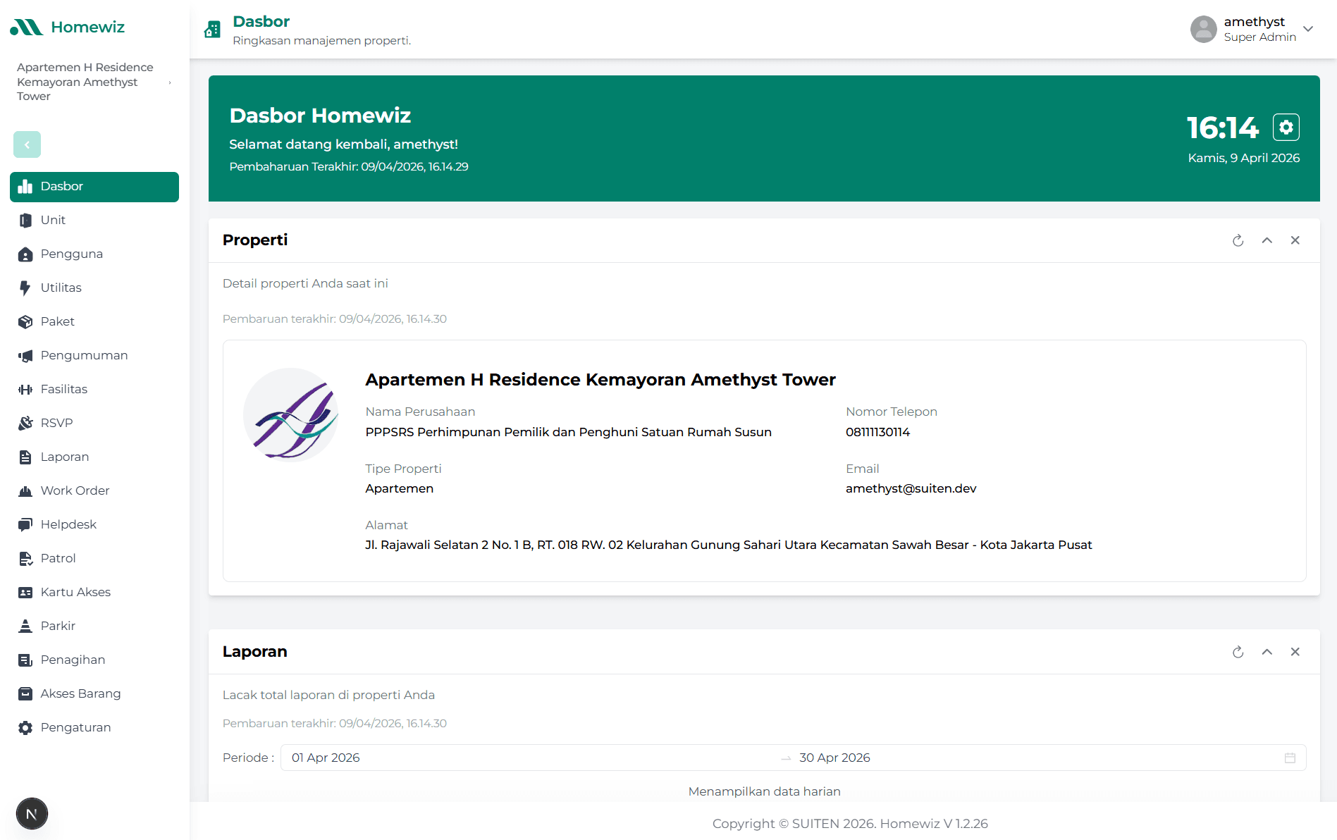 HomeWiz Screenshot 2