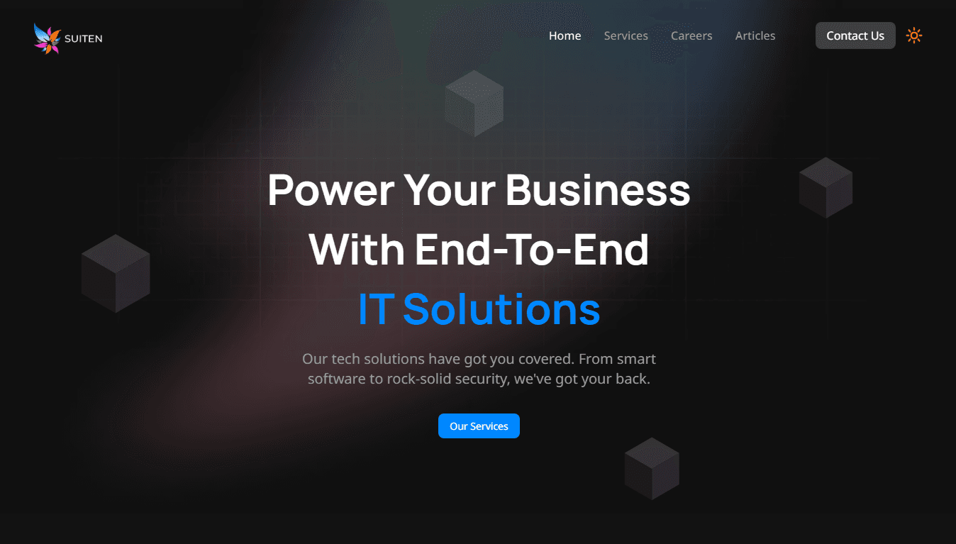 Suiten Company Screenshot